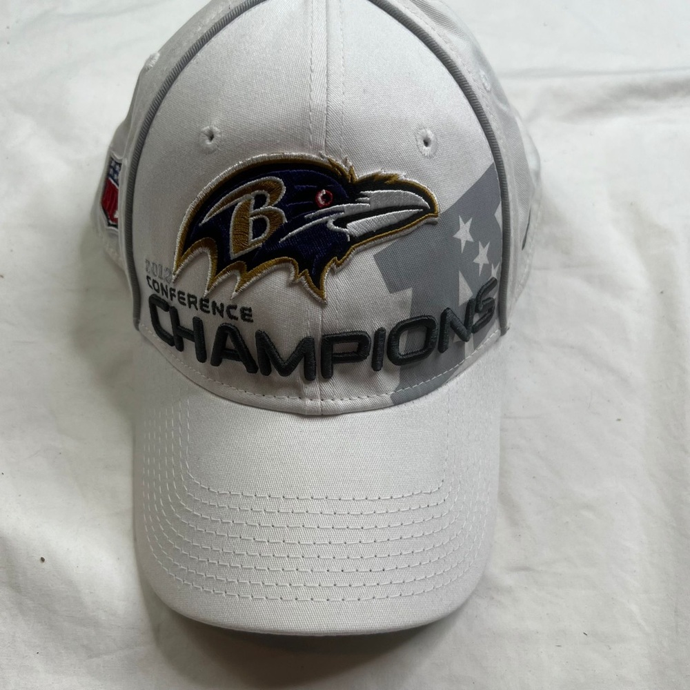Baltimore Ravens 2012 Conference Champions NFL NEW Era M/L Fit Hat Cap L051022